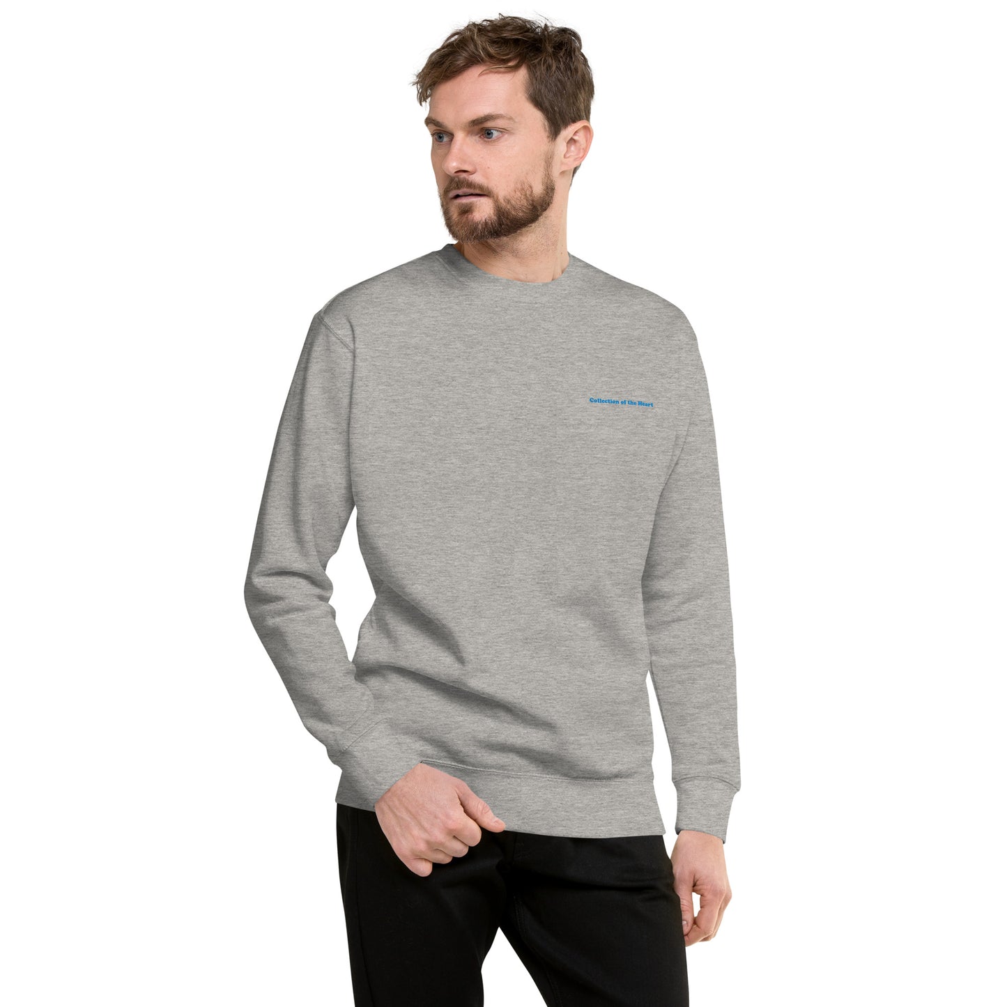 Heart on the Line Premium Sweatshirt