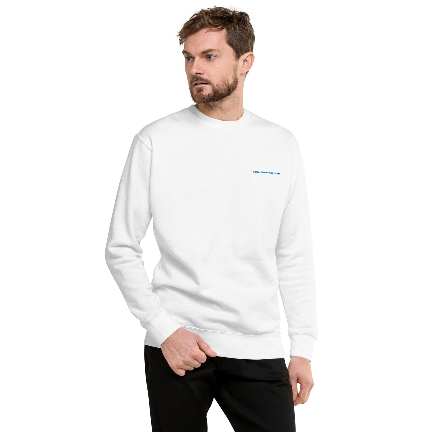 Heart on the Line Premium Sweatshirt